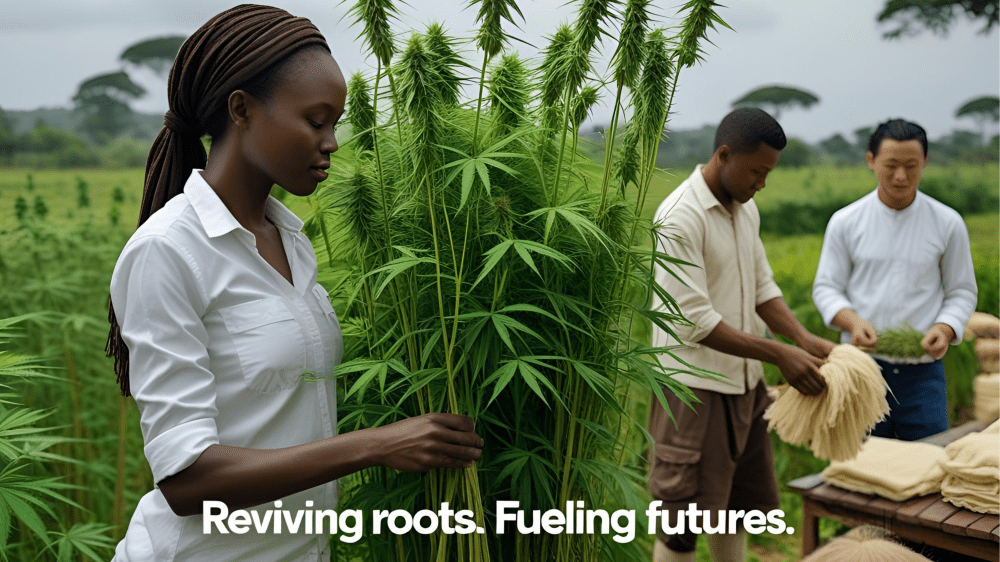 Hemp farming in Nigeria tied to artisan textile revival.